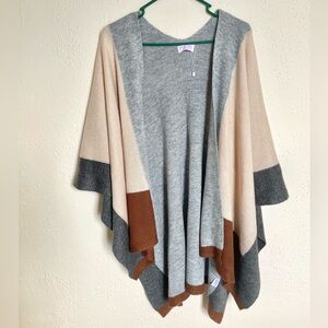 Pink Lily Color Block Shawl